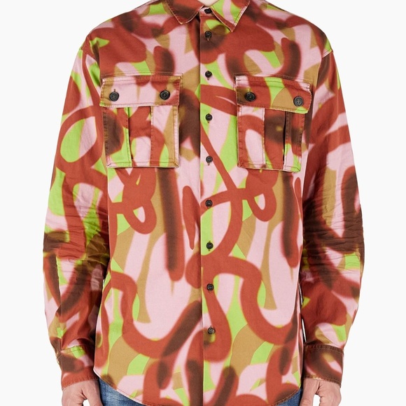 Dsquared2Mil Cargo Shirt - Men’s 48